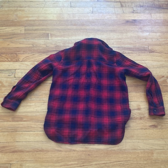 Madewell Flannel Button Down Shirt - Picture 7 of 8